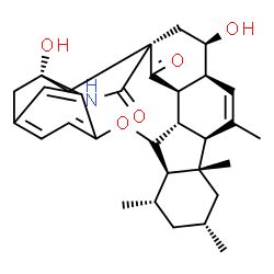 ChemSpider 2D Image | (1S,3R,4S,7S,8S,10R,12S,13R,21R,25S,26S)-3,21-Dihydroxy-6,8,10,12-tetramethyl-15-oxa-22-azaheptacyclo[12.9.3.2~16,19~.1~1,21~.0~4,25~.0~7,26~.0~8,13~]nonacosa-5,16,18,28-tetraene-23,24-dione | C31H39NO5