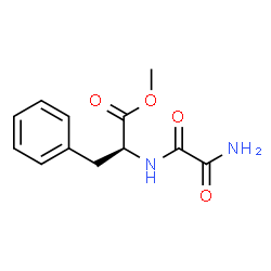 ChemSpider 2D Image | Methyl N-[amino(oxo)acetyl]-L-phenylalaninate | C12H14N2O4