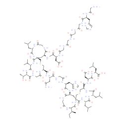 ChemSpider 2D Image | (4S,19S)-1-Amino-19-({(3S,9S,11R,15R,21S,24S)-15-({(2S)-4-amino-1-[(2-{[(2S)-1-{[(3S,9S,11R,15R,18S,21S)-3-[(2S)-2-butanyl]-15-{[(2S)-3-carboxy-1-{[(1S)-1-carboxy-3-methylbutyl]amino}-1-oxo-2-propanyl
]carbamoyl}-18,21-diisobutyl-2,5,8,17,20,23-hexaoxo-13-thia-1,4,7,16,19,22-hexaazaspiro[10.12]tricos-9-yl]amino}-3-(1H-imidazol-5-yl)-1-oxo-2-propanyl]amino}-2-oxoethyl)amino]-1,4-dioxo-2-butanyl}carb
amoyl)-21-[(1R)-1-hydroxyethyl]-3-isobutyl-24-isopropyl-2,5,8,17,20,23,26-heptaoxo-13-thia-1,4,7,16,19,22,25-heptaazaspiro[10.15]hexacos-9-yl}carbamoyl)-4-(1H-imidazol-5-ylmethyl)-2,5,8,11,14,17-hexao
xo-3,6,9,12,15,18-hexaazahenicosan-21-oic acid (non-preferred name) | C99H152N32O34S2