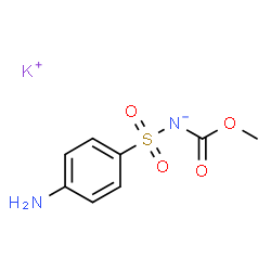 ChemSpider 2D Image | Asulam potassium | C8H9KN2O4S