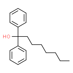 ChemSpider 2D Image | 1,1-Diphenyl-1-octanol | C20H26O