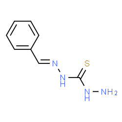 ChemSpider 2D Image | N''-[(E)-Phenylmethylene]thiocarbonohydrazide | C8H10N4S