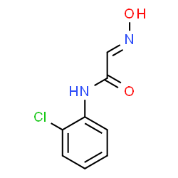 ChemSpider 2D Image | N-(2-chlorophenyl)-2-(N-hydroxyimino)acetamide | C8H7ClN2O2