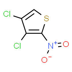 ChemSpider 2D Image | 3,4-Dichloro-2-nitrothiophene | C4HCl2NO2S