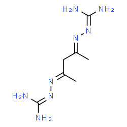 ChemSpider 2D Image | N'',N'''''-(2E,4E)-2,4-Pentanediylidenedicarbonohydrazonic diamide | C7H16N8
