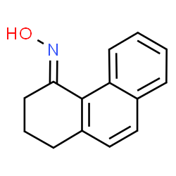 ChemSpider 2D Image | (4E)-N-Hydroxy-2,3-dihydro-4(1H)-phenanthrenimine | C14H13NO