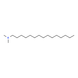 ChemSpider 2D Image | N,N-Dimethyl-1-pentadecanamine | C17H37N