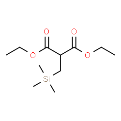 ChemSpider 2D Image | Diethyl ((trimethylsilyl)methyl)malonate | C11H22O4Si