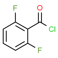 ChemSpider 2D Image | 2,6-Difluorobenzoyl chloride | C7H3ClF2O