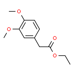 ChemSpider 2D Image | ETHYL 3,4-DIMETHOXYPHENYLACETATE | C12H16O4