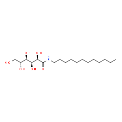 ChemSpider 2D Image | N-dodecyl-D-gluconamide | C18H37NO6