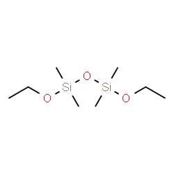 ChemSpider 2D Image | 1,3-Diethoxy-1,1,3,3-tetramethyldisiloxane | C8H22O3Si2
