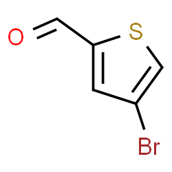 ChemSpider 2D Image | 4-Bromthiophen-2-carbaldehyd | C5H3BrOS