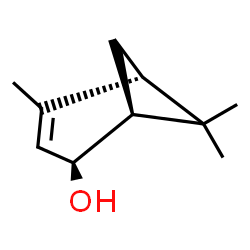 ChemSpider 2D Image | (-)-Verbenol | C10H16O