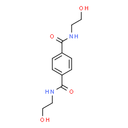 ChemSpider 2D Image | N,N'-Bis(2-hydroxyethyl)terephthalamide | C12H16N2O4