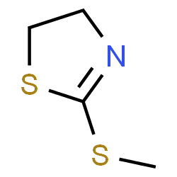 ChemSpider 2D Image | 2-(Methylthio)thiazoline | C4H7NS2