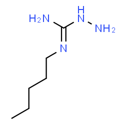 ChemSpider 2D Image | N'-Pentylhydrazinecarboximidamide | C6H16N4