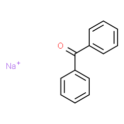 ChemSpider 2D Image | Methanone, diphenyl-, sodium salt (1:1) | C13H10NaO