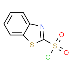 ChemSpider 2D Image | 1,3-Benzothiazole-2-sulfonyl chloride | C7H4ClNO2S2