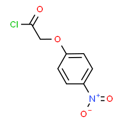 ChemSpider 2D Image | (4-Nitrophenoxy)acetyl chloride | C8H6ClNO4