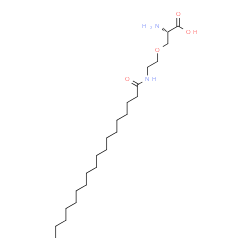 ChemSpider 2D Image | O-[2-(Stearoylamino)ethyl]-L-serine | C23H46N2O4