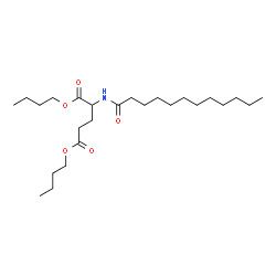 ChemSpider 2D Image | Dibutyl N-dodecanoylglutamate | C25H47NO5