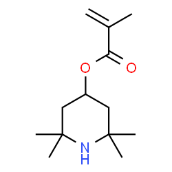 ChemSpider 2D Image | 2,2,6,6-Tetramethyl-4-piperidyl Methacrylate | C13H23NO2