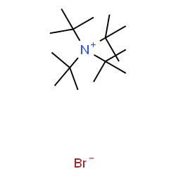ChemSpider 2D Image | 2-Methyl-N,N,N-tris(2-methyl-2-propanyl)-2-propanaminium bromide | C16H36BrN