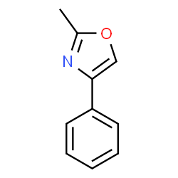 ChemSpider 2D Image | 2-methyl-4-phenyloxazole | C10H9NO