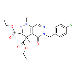 ChemSpider 2D Image | CK-119 | C21H23ClN4O5