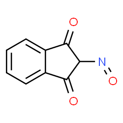 ChemSpider 2D Image | 2-Nitroso-1,3-indandione | C9H5NO3