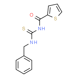 ChemSpider 2D Image | N-(Benzylcarbamothioyl)-2-thiophenecarboxamide | C13H12N2OS2