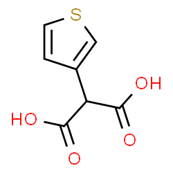 ChemSpider 2D Image | 3-Thienylmalonic acid | C7H6O4S