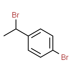 ChemSpider 2D Image | 1-Bromo-4-(1-bromoethyl)benzene | C8H8Br2