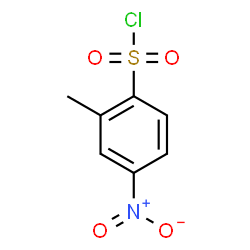ChemSpider 2D Image | 5-Nitro-o-toluenesulfonyl chloride | C7H6ClNO4S