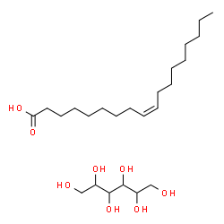 ChemSpider 2D Image | (9Z)-9-Octadecenoic acid - hexitol (1:1) | C24H48O8