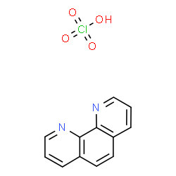 ChemSpider 2D Image | 1,10-Phenanthroline perchlorate (1:1) | C12H9ClN2O4