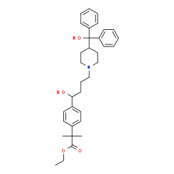 ChemSpider 2D Image | Ethyl Fexofenadine | C34H43NO4