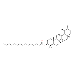 ChemSpider 2D Image | (3beta)-Urs-12-en-3-yl pentadecanoate | C45H78O2