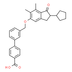 ChemSpider 2D Image | Biphenylindanone A | C30H30O4