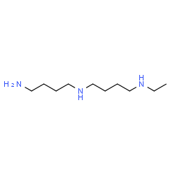 ChemSpider 2D Image | N-(4-Aminobutyl)-N'-ethyl-1,4-butanediamine | C10H25N3