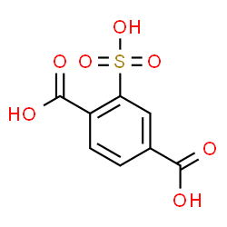 ChemSpider 2D Image | 2-Sulfoterephthalic acid | C8H6O7S