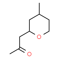 ChemSpider 2D Image | 1-(4-Methyltetrahydro-2H-pyran-2-yl)acetone | C9H16O2