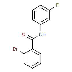 ChemSpider 2D Image | 2-Bromo-N-(3-fluorophenyl)benzamide | C13H9BrFNO