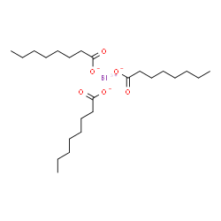 ChemSpider 2D Image | Bismuth(3+) trioctanoate | C24H45BiO6