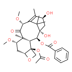 ChemSpider 2D Image | 7,10-Dimethoxy-10-DAB III | C31H40O10