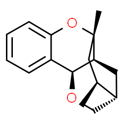ChemSpider 2D Image | (1R,9S,11S,12S,14S)-9,11-Dimethyl-8,15-dioxatetracyclo[10.2.2.0~2,7~.0~9,14~]hexadeca-2,4,6-triene | C16H20O2
