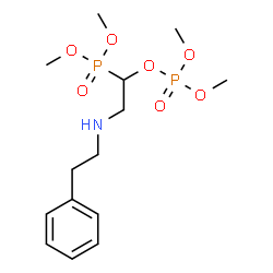 ChemSpider 2D Image | Dimethyl (3-methoxy-3-oxido-9-phenyl-2,4-dioxa-7-aza-3lambda~5~-phosphanonan-5-yl)phosphonate | C14H25NO7P2
