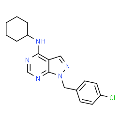ChemSpider 2D Image | MFCD03687897 | C18H20ClN5