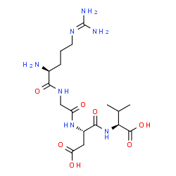 ChemSpider 2D Image | L-Valine,L-arginylglycyl-L-a-aspartyl- | C17H31N7O7